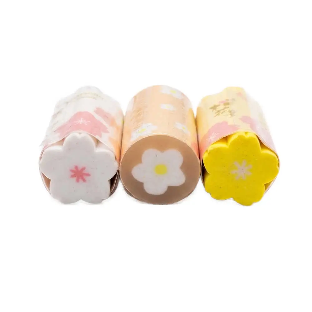 پاک کن عطری استوانه ای طرح گل