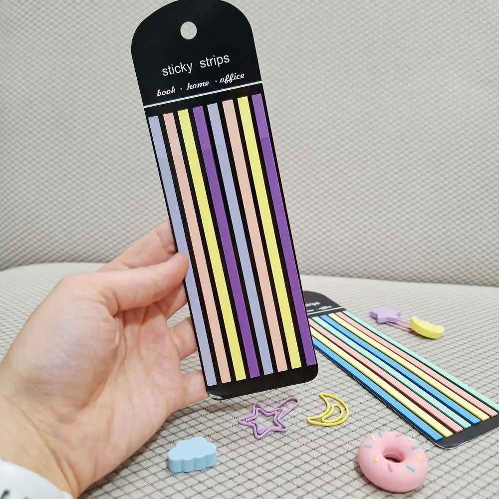 استیک نوت نواری بلند Sticky Strips طیف بنفش