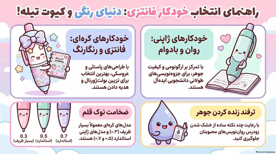 اینفوگرافیک دسته بندی خودکار فانتزی