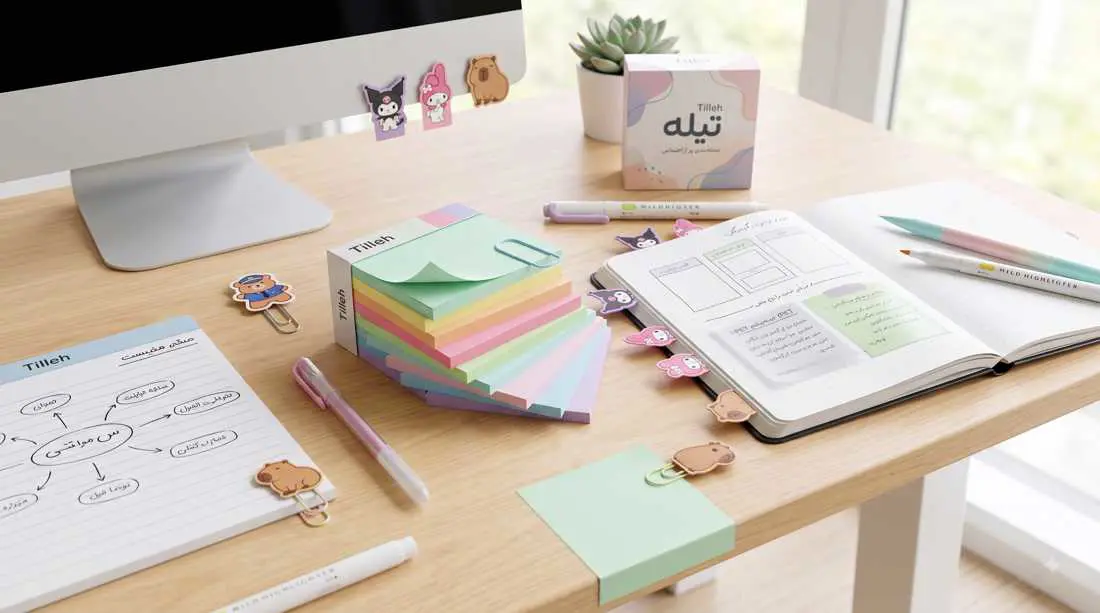 دسته بندی استیک نوت فانتزی
